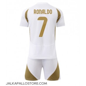 Al-Nassr Cristiano Ronaldo #7 Kolmaspaita Lapsille 2024-25 Lyhythihainen (+ shortsit)